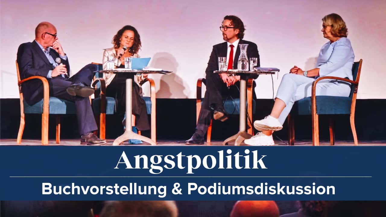 Angstpolitik - Prof. Volker Boehme-Neßler - Buchvorstellung & Podiumsdiskussion