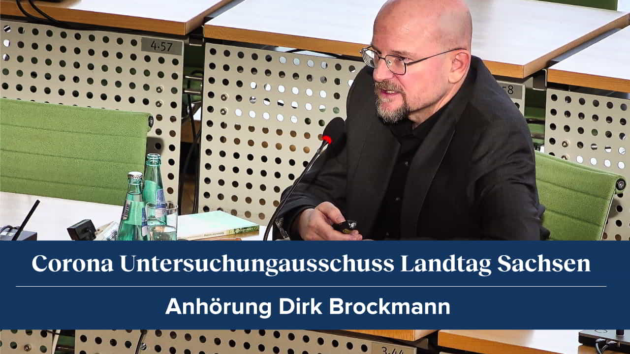 Drosten und Brockmann vor dem Corona Untersuchungsausschuss in Sachsen